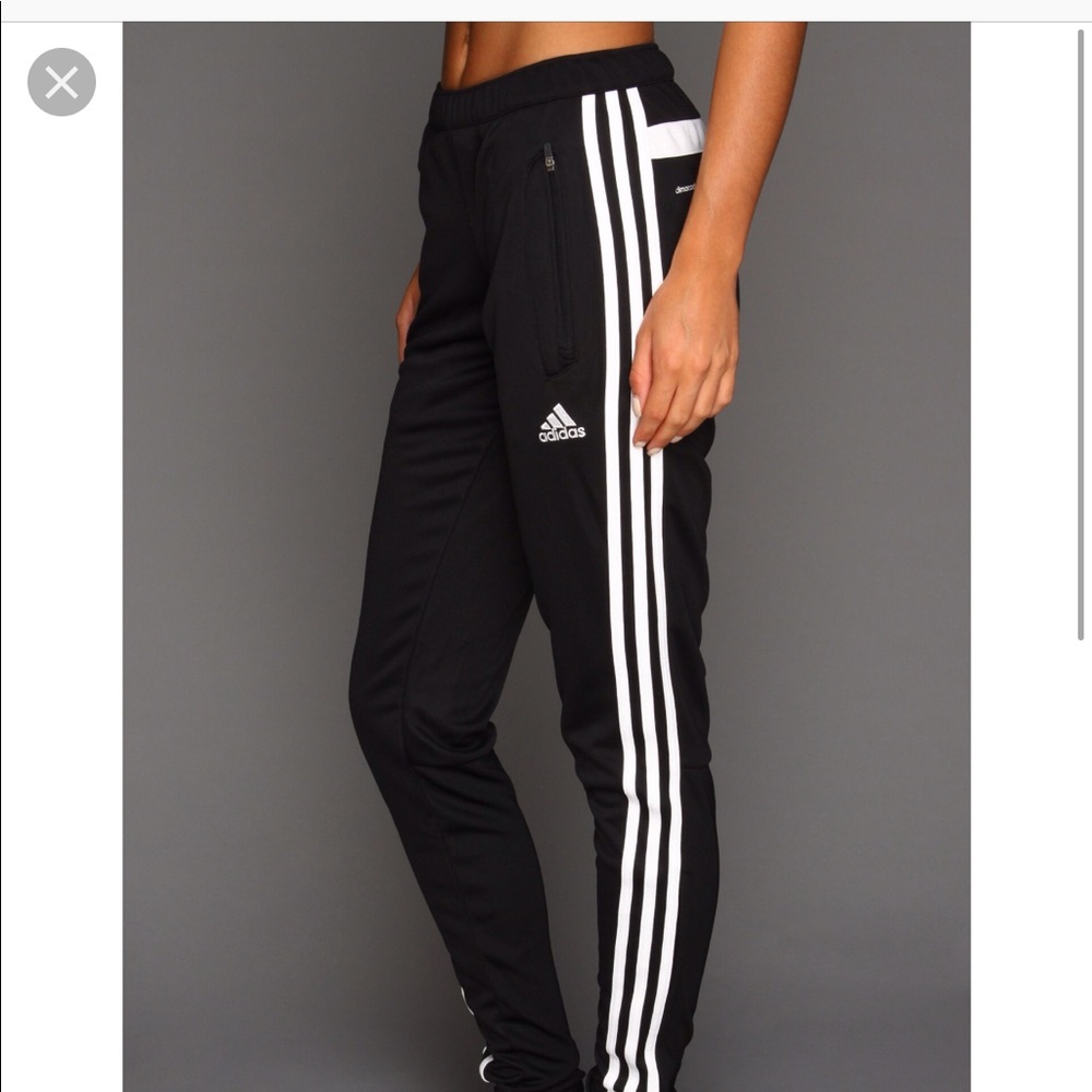 Adidas skinny jogger soccer pants